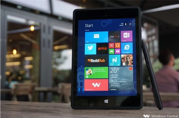 微软surface mini上手体验：小巧十足边框粗大，酷似书本